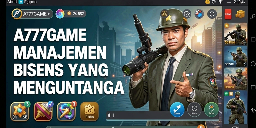 Tampilan menarik dari gameplay A777GAME yang menantang.