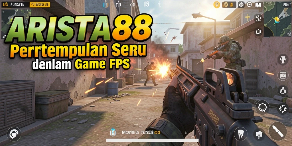 Tampilan gameplay intens dari ARISTA88 yang mendebarkan.