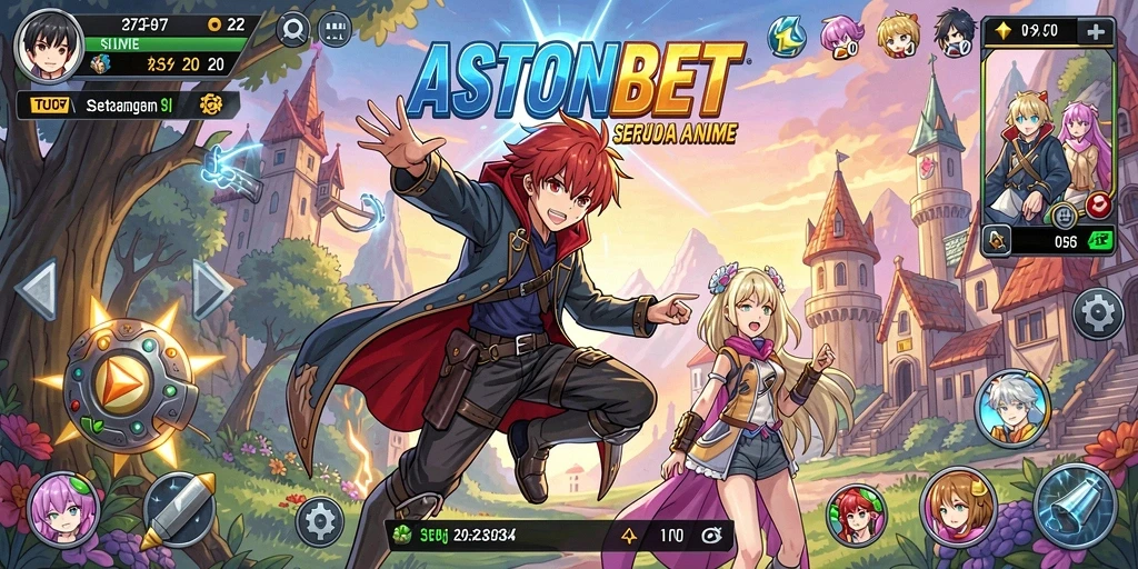 Tangkap aksi seru saat memainkan ASTONBET dengan grafis Anime yang indah.