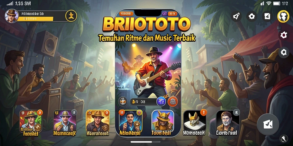 Gameplay BRIOTOTO yang menampilkan keseruan memainkan musik.