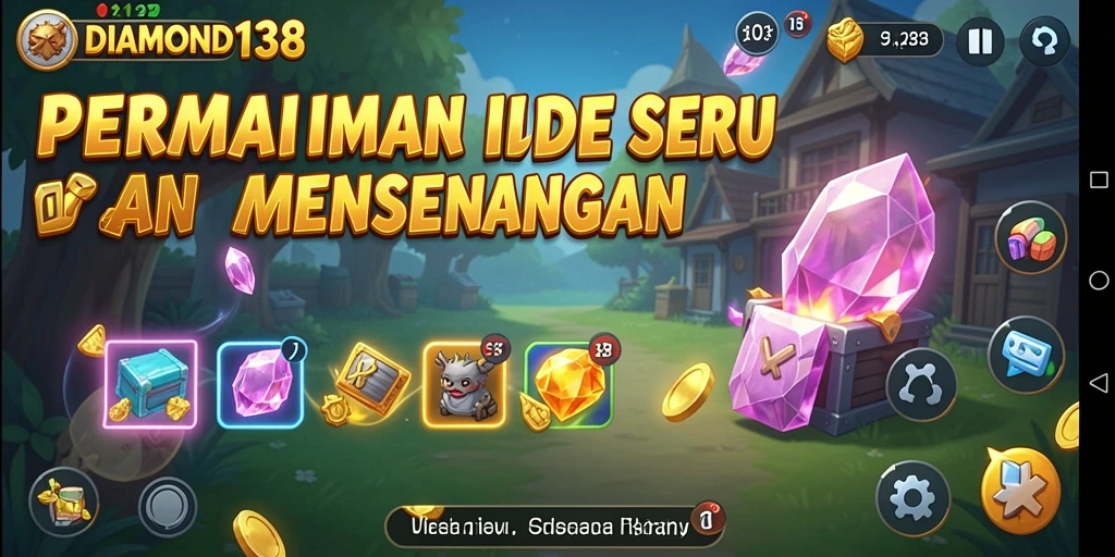Tangkapan layar gameplay DIAMOND138 yang menunjukkan karakter sedang bekerja.