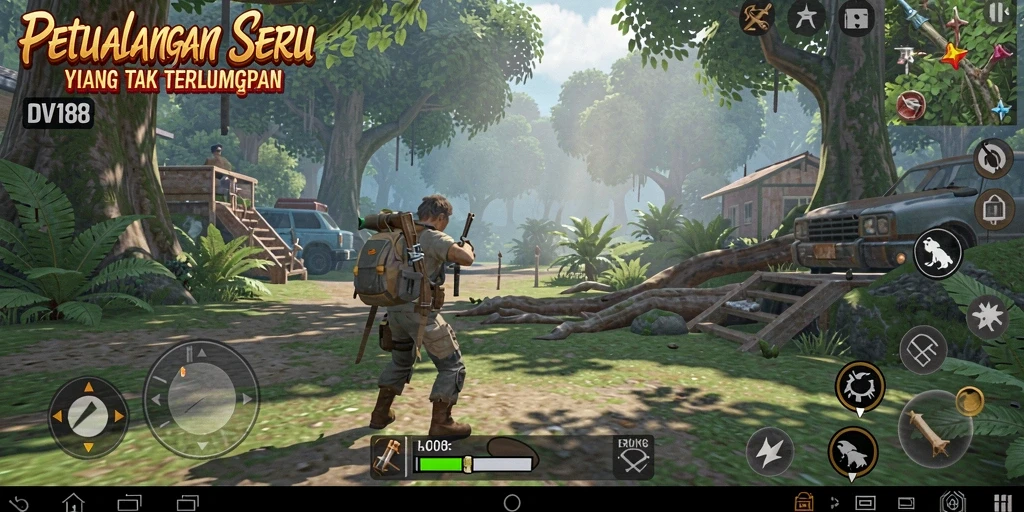 Gameplay seru dalam dunia petualangan DV188.