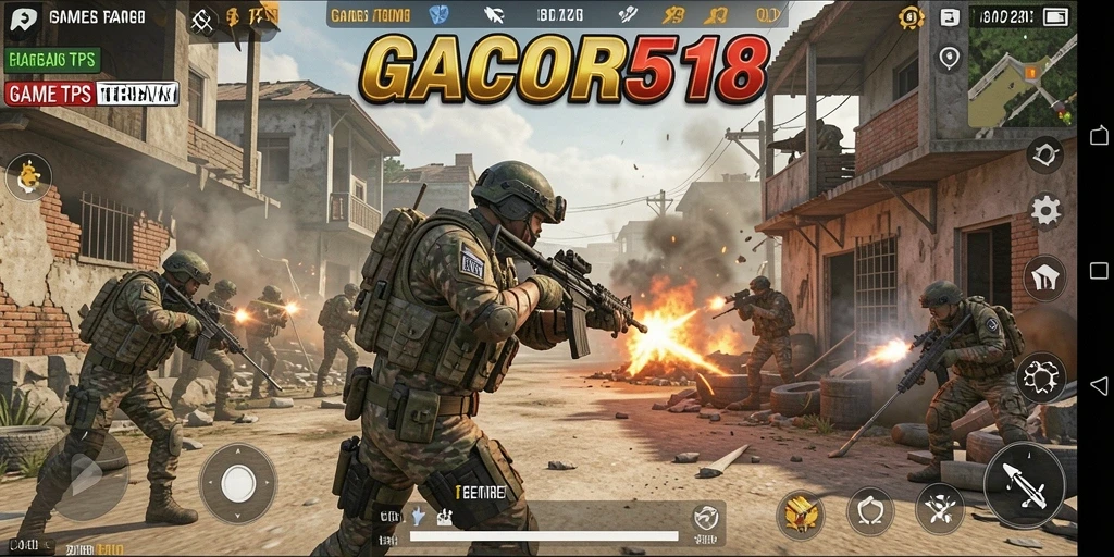 Tampilan luar biasa dari gameplay TPS GACOR518 dengan aksi mendebarkan.