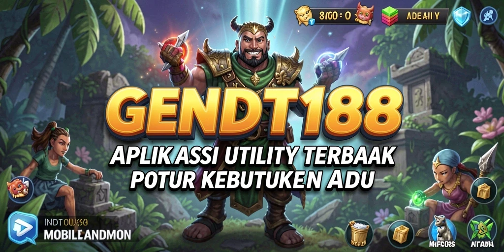 Tampilan screenshot GENDUT188 yang menunjukkan interface aplikasi Utility.