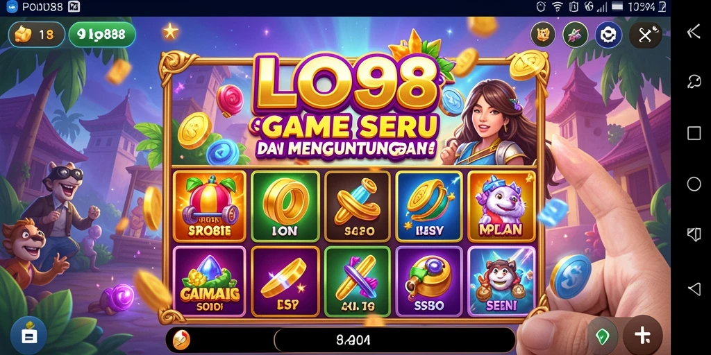 Screenshot gameplay LPO88 yang menunjukkan keseruan bermain Slot.