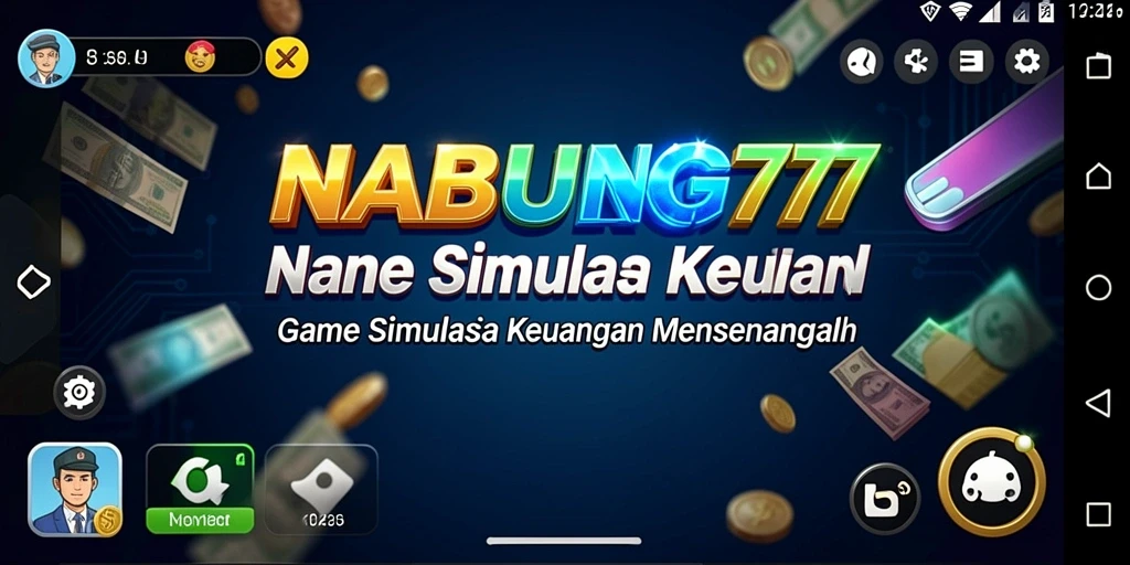 Tampilan gameplay <strong>NABUNG77</strong> yang menarik saat merencanakan keuangan.