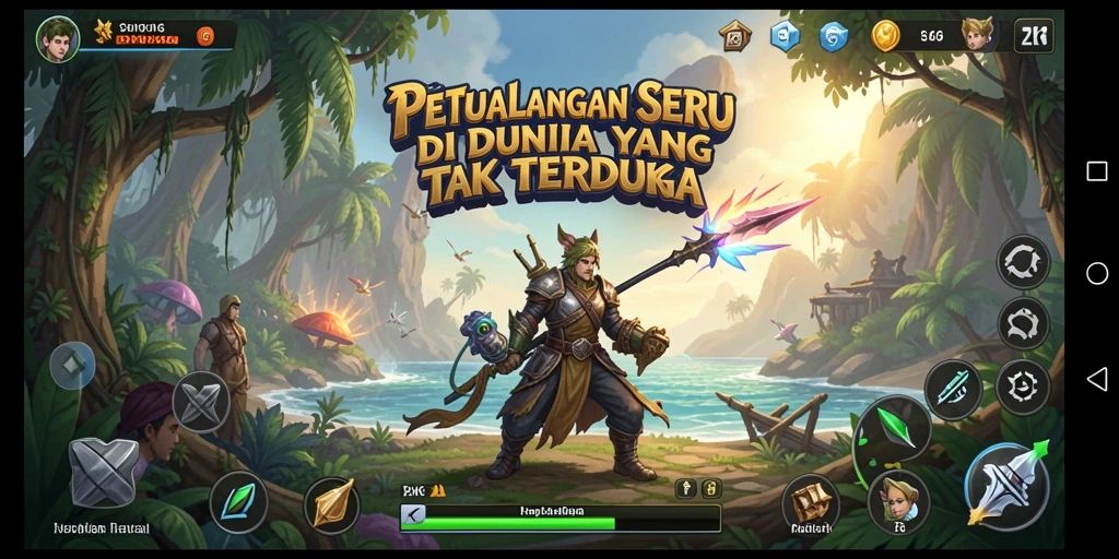 Tampilan gameplay ZK6 yang mendebarkan dengan berbagai petualangan menantang.